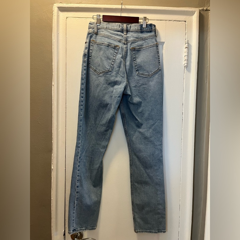 Abercrombie & Fitch The 90’s Slim Straight Ultra High Rise Jean - Picture 3 of 4